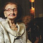 Helena Szczerkowska w dniu swoich 103 urodzin.Luty 2016 roku.